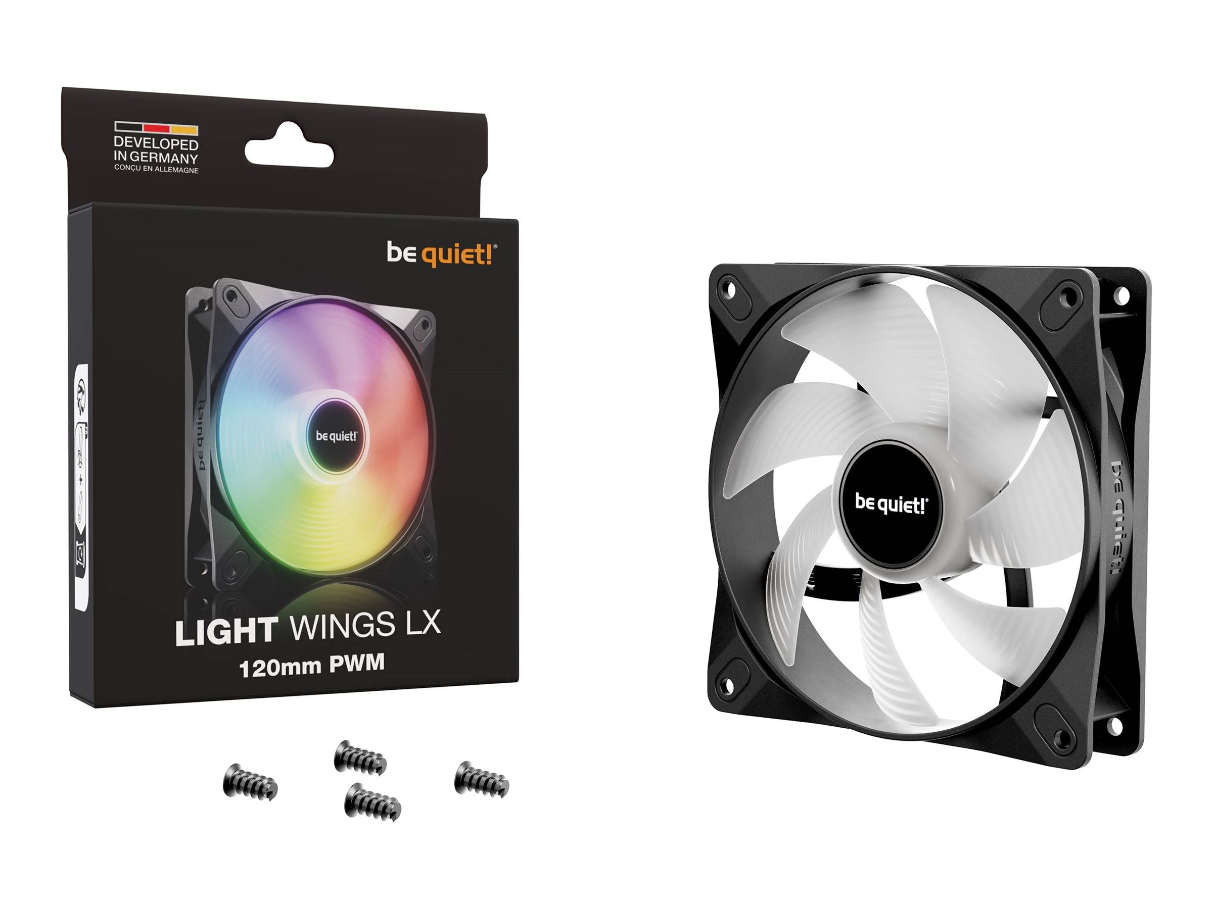 be quiet! Lüfter Light Wings LX PWM 120mm