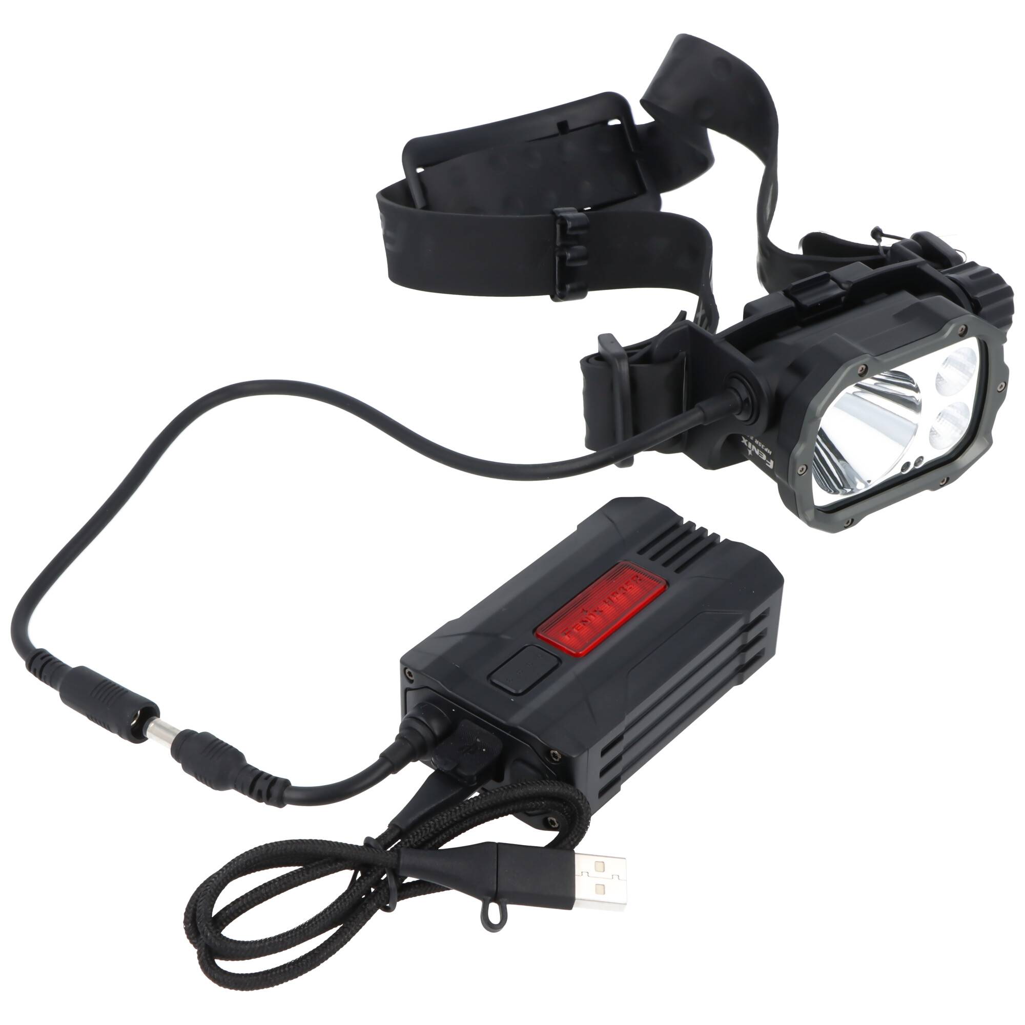 Fenix HP35R SAR LED Stirnlampe, ideal für Such- und Rettungseinsätze, max. 4000 Lumen, 450 Meter Reichweite, abnehmbares