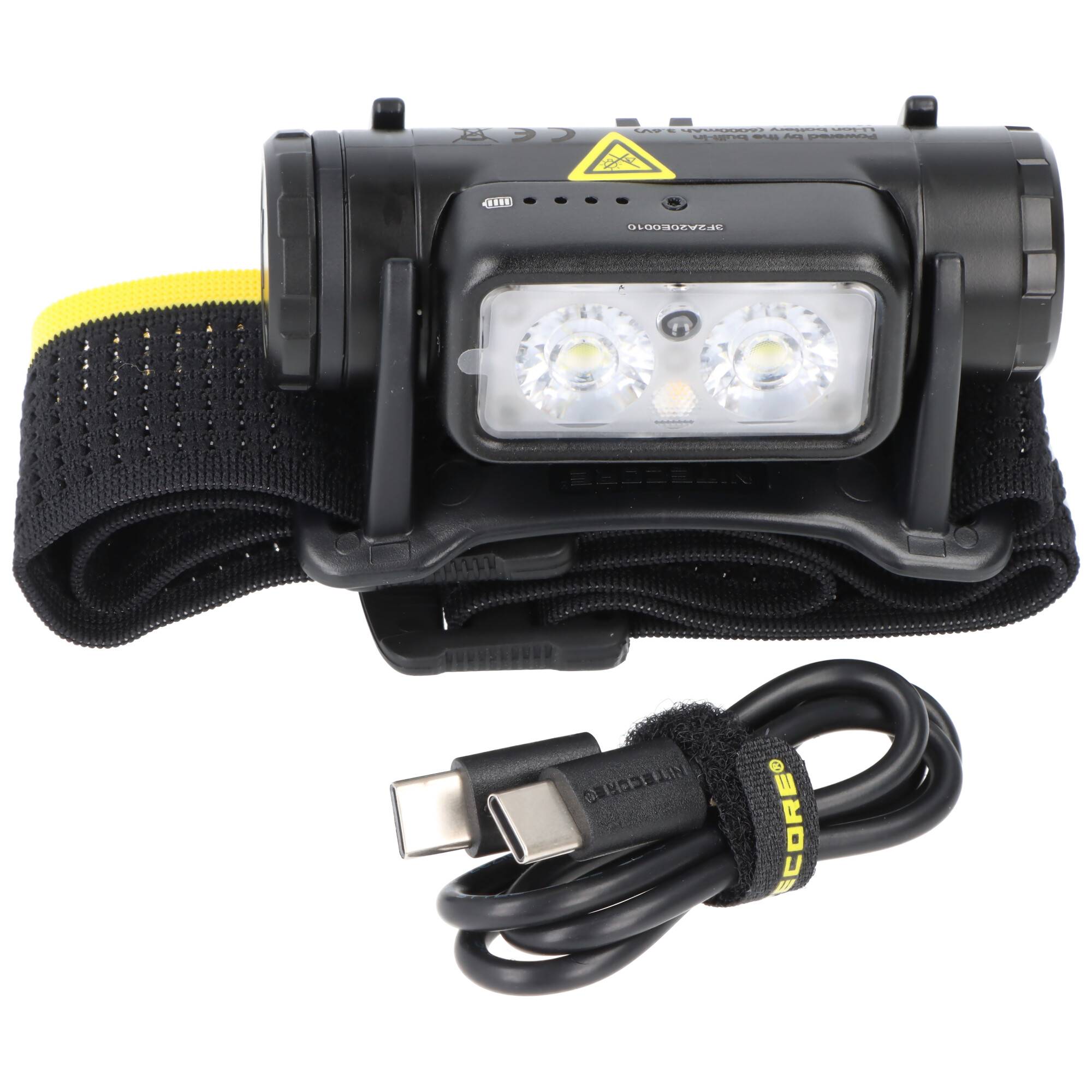 Nitecore NU53 ultraleichte Stirnlampe für industrielle Zwecke, max. 1800 Lumen, inkl. 21700 6000mAh Li-Ion Akku