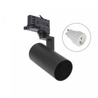 Spectrum LED 3-Phasen Stromschienenstrahler MADARA MINI II GU10 Spot IP20 max. 50W schwarz verstellbar Spectrum LED 3-Phasen Stromschienenstrahler MADARA MINI II GU10 Spot IP20 max. 50W schwarz verstellbar