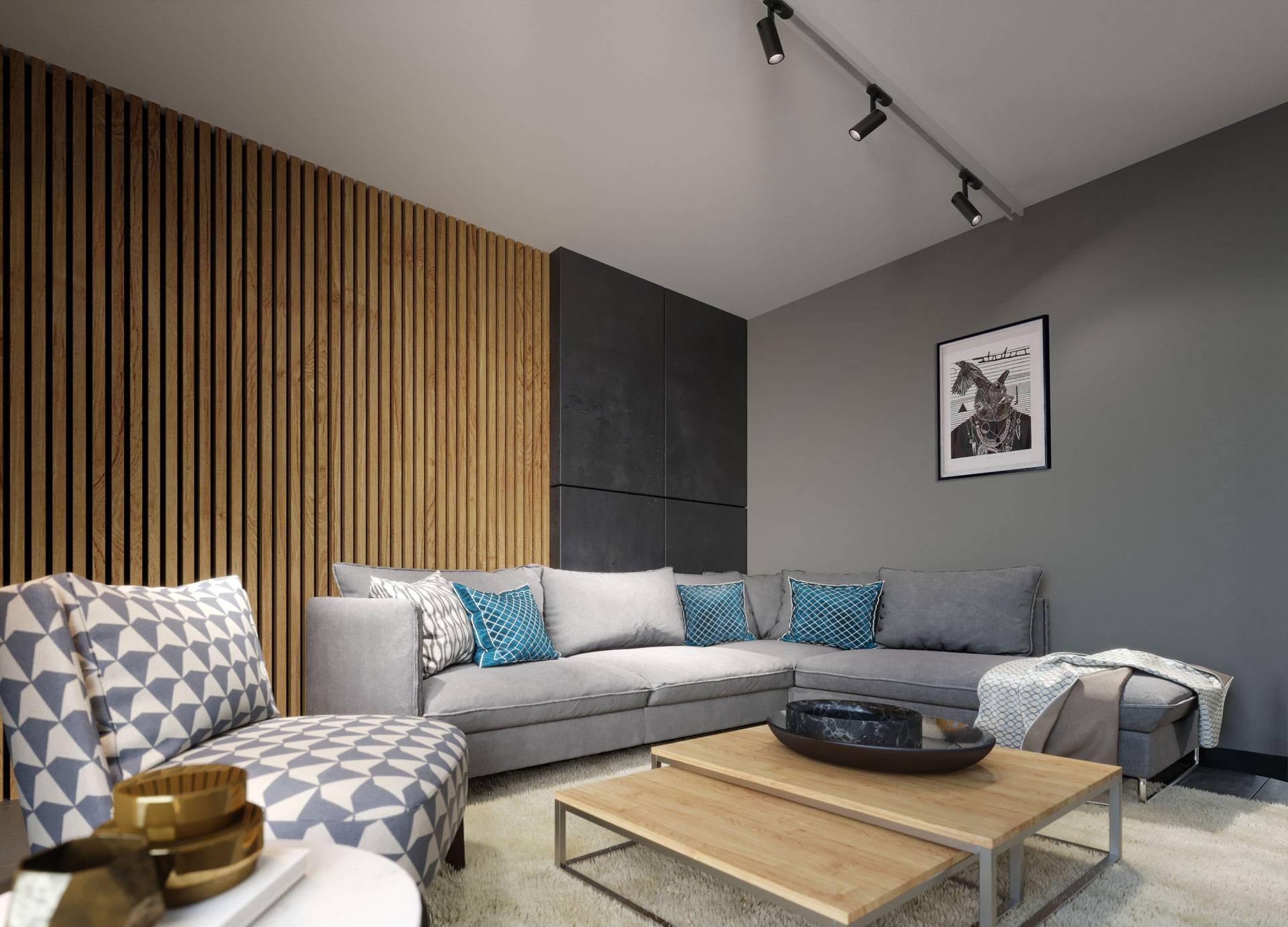 Spectrum LED 3-Phasen Stromschienenstrahler MADARA MINI II GU10 Spot IP20 max. 50W schwarz verstellbar