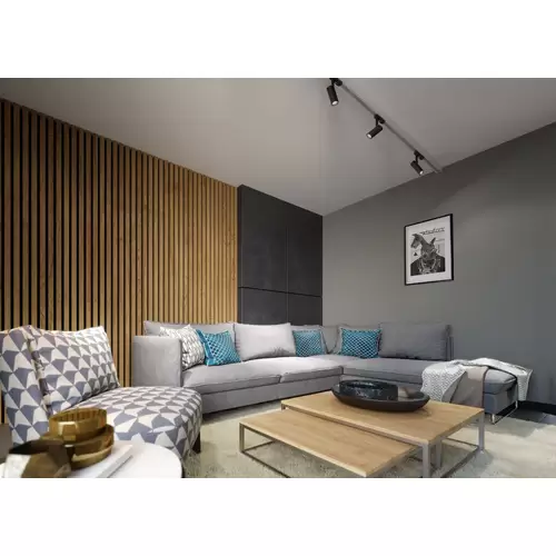 Spectrum LED 3-Phasen Stromschienenstrahler MADARA MINI II GU10 Spot IP20 max. 50W schwarz verstellbar Spectrum LED 3-Phasen Stromschienenstrahler MADARA MINI II GU10 Spot IP20 max. 50W schwarz verstellbar