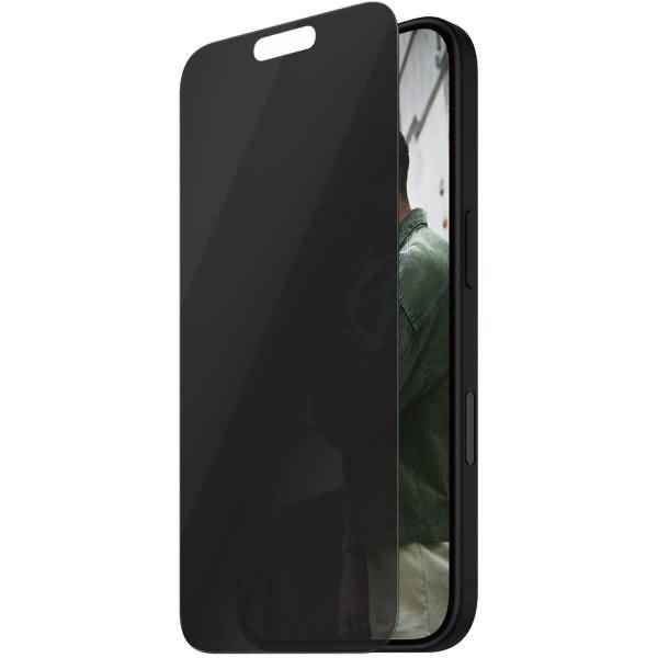 PANZERGLASS - SAFE. by PanzerGlass - Bildschirmschutz für Handy - ultrabreite Passform - Glas - mit Sichtschutzfilter -