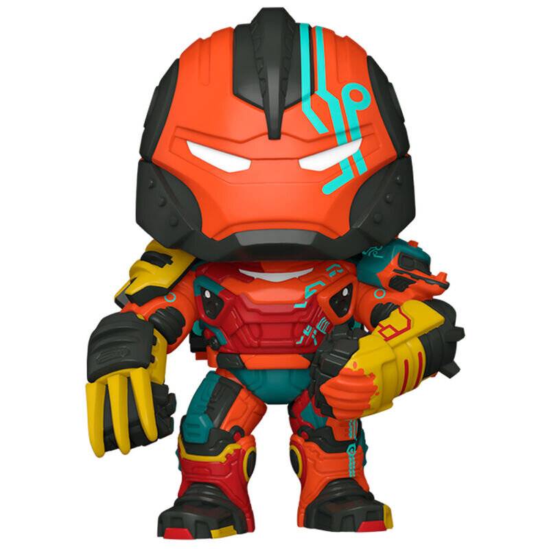 What If...? Oversized POP! Animation Vinyl Figur Sakaarian Iron Man 15 cm