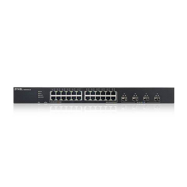 ZyXEL XGS1935 Series XGS1935-28 - Switch - verwaltet - L3 Lite - Smart - 24 x 10/100/1000 + 4 x 10 Gigabit SFP+ (Uplink)
