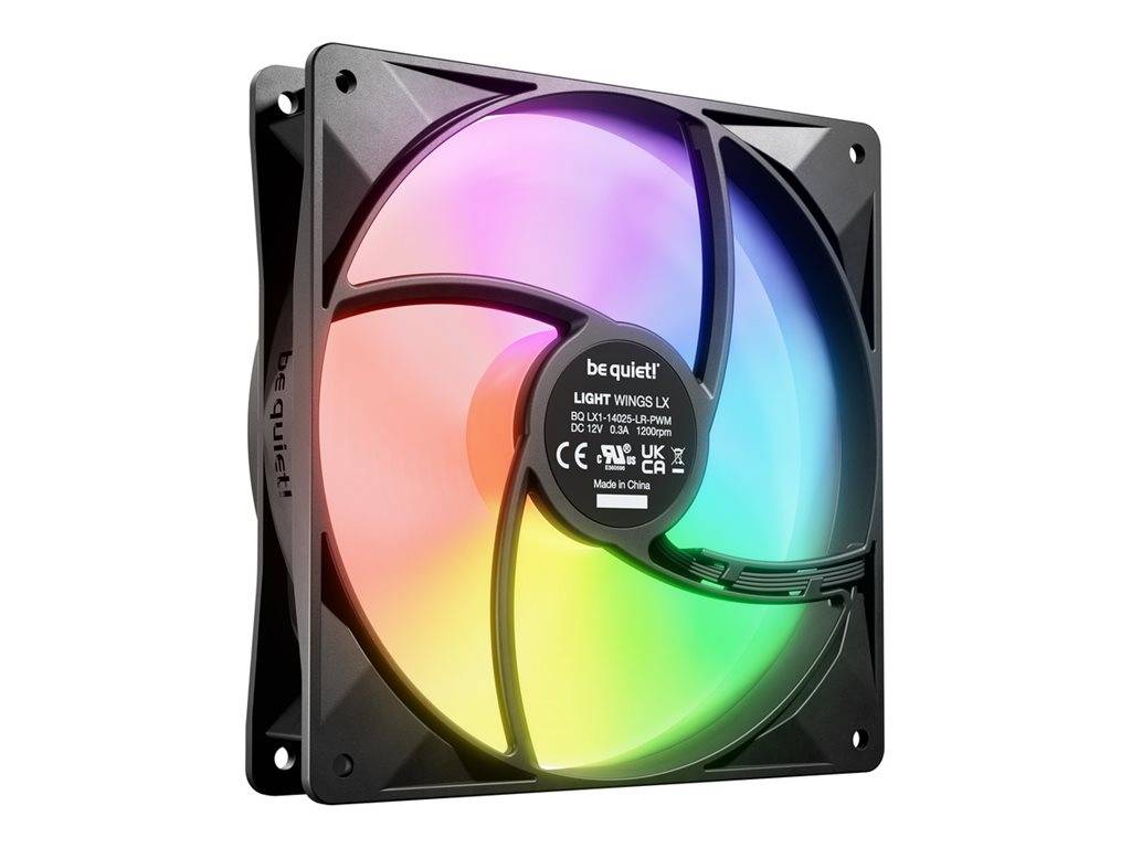 be quiet! Lüfter Light Wings LX PWM 140mm 3-Pack