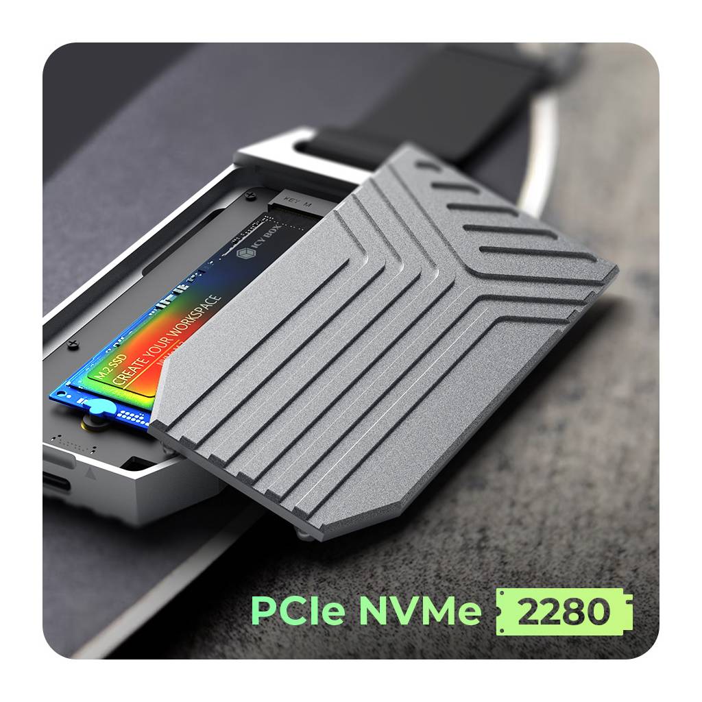 ICY BOX - IB-1919M-C42 USB4 M.2 NVMe Gehäuse