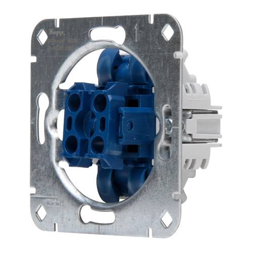 KOPP 507500007 - Unterputz Serienschalter-Sockel (ohne Abdeckung | 250V | 10A | 10AX | IP20)
