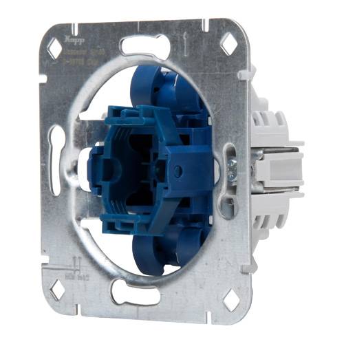 KOPP 507600000 - Unterputz Universalschalter-Sockel (Aus-/Wechsel | ohne Abdeckung | 250V | 10A | 10AX | IP20)