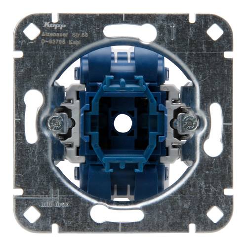 KOPP 508300002 - Unterputz Taster-Sockel (Schließer | ohne Abdeckung | 250V | 10A | 10AX | IP20)