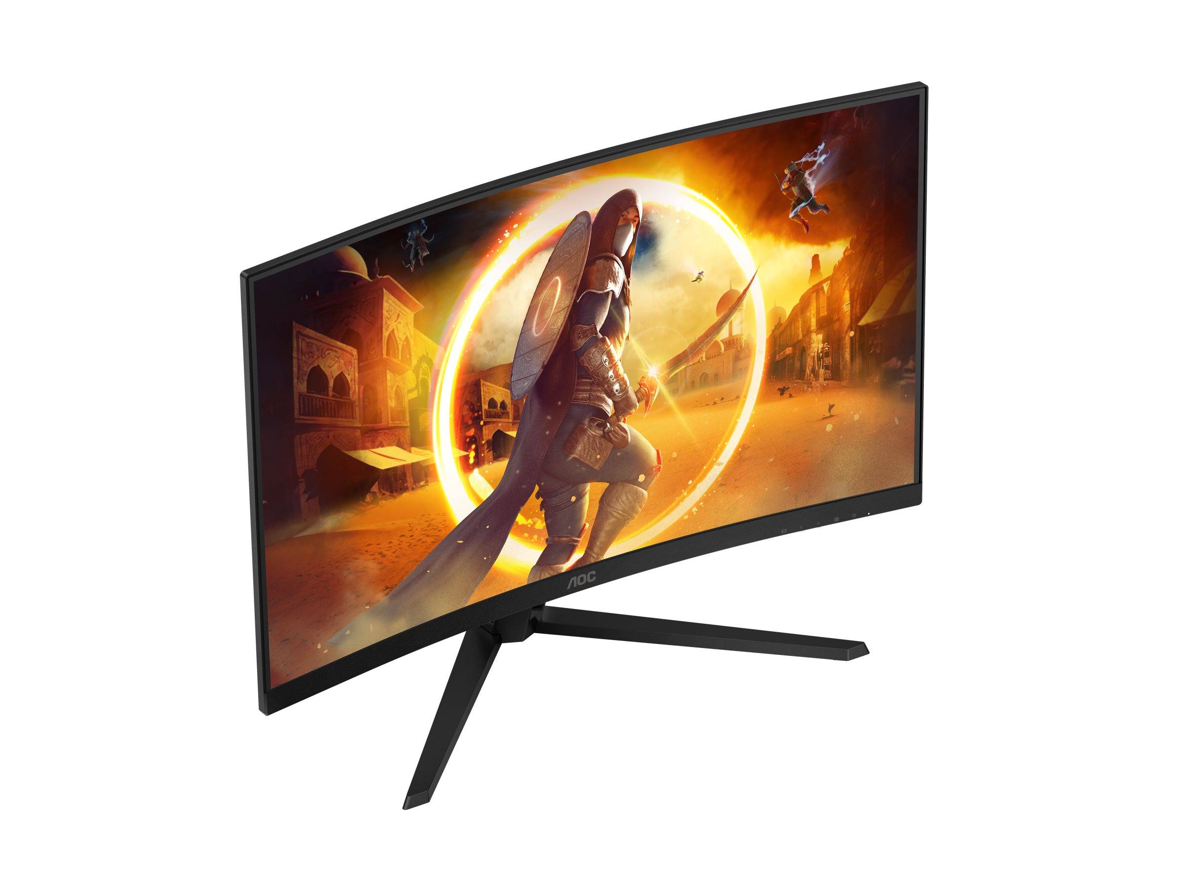 81,3cm/32 (2560x1440) AOC Gaming CQ32G4VE 16:9 QHD Curved FastVA 0,5ms 180Hz HDR10 HDMI DP Black