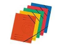 Herlitz Eckspanner A4 Quality farb.sort. 5er Packung Multimedia-Technik Ordnen,Archivieren,Verstauen