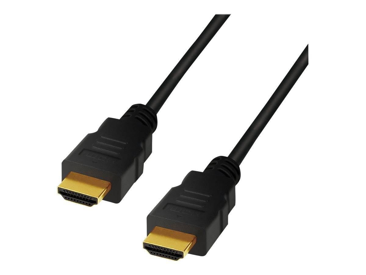 Logilink HDMI-Kabel Ultra High Speed A -> A St/St 3,0m black Multimedia-Technik