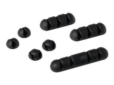 DURABLE Kabelclip CAVOLINE CLIP MIX 7x graphit Multimedia-Technik Ordnen,Archivieren,Verstauen