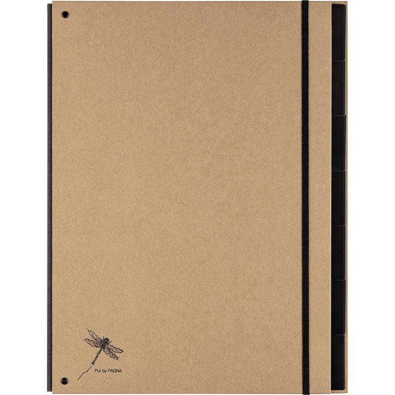 PAGNA Pultordner 7 Fächer Pur natur 1Stk Multimedia-Technik Ordnen,Archivieren,Verstauen