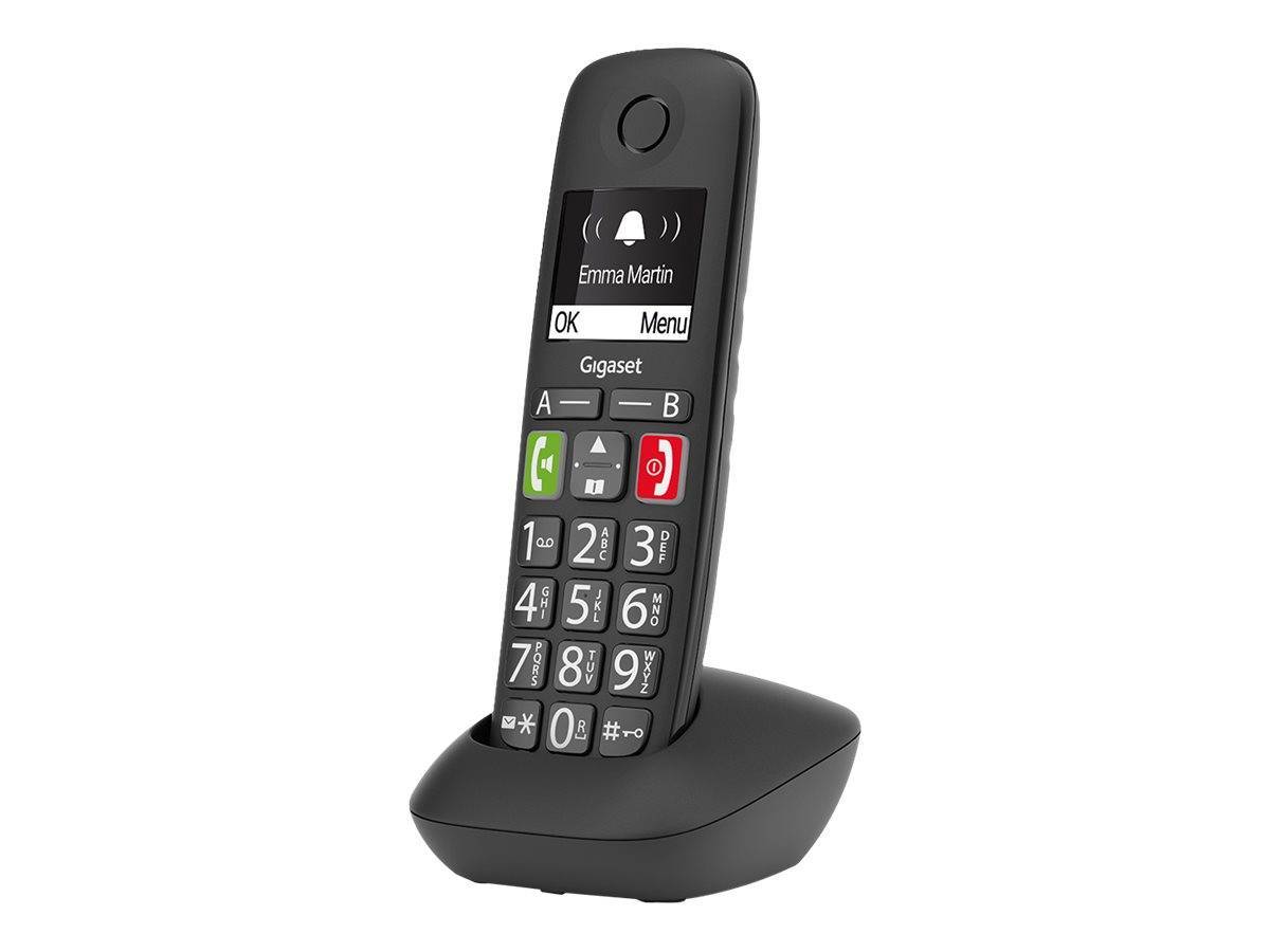 Gigaset E290 HX schwarz int. Multimedia-Technik Telefone