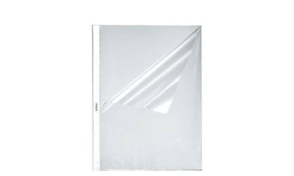 Herlitz Prospekthülle A4 PP Standard 100St genarbt oben + se Multimedia-Technik