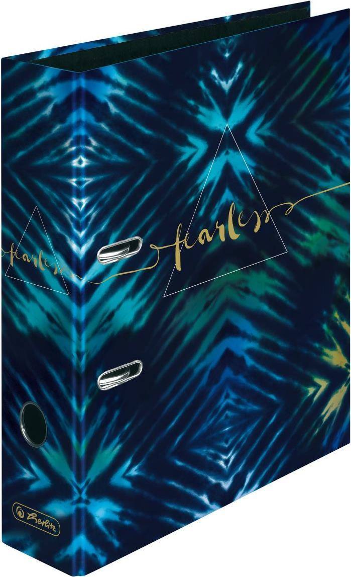 Herlitz Ordner maX.file A4 8cm New Batik Fearless Multimedia-Technik Ordnen,Archivieren,Verstauen