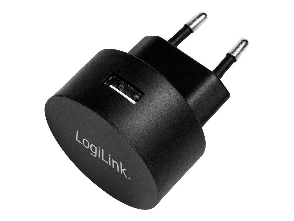 Logilink USB Steckdosenadapter 1port,10.5W,Fast Charging,sch Multimedia-Technik Ladegerät