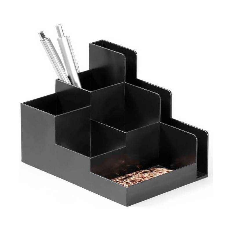 DURABLE OPTIMO Schreibtisch-Organizer Blauer Engel anthrazit Multimedia-Technik