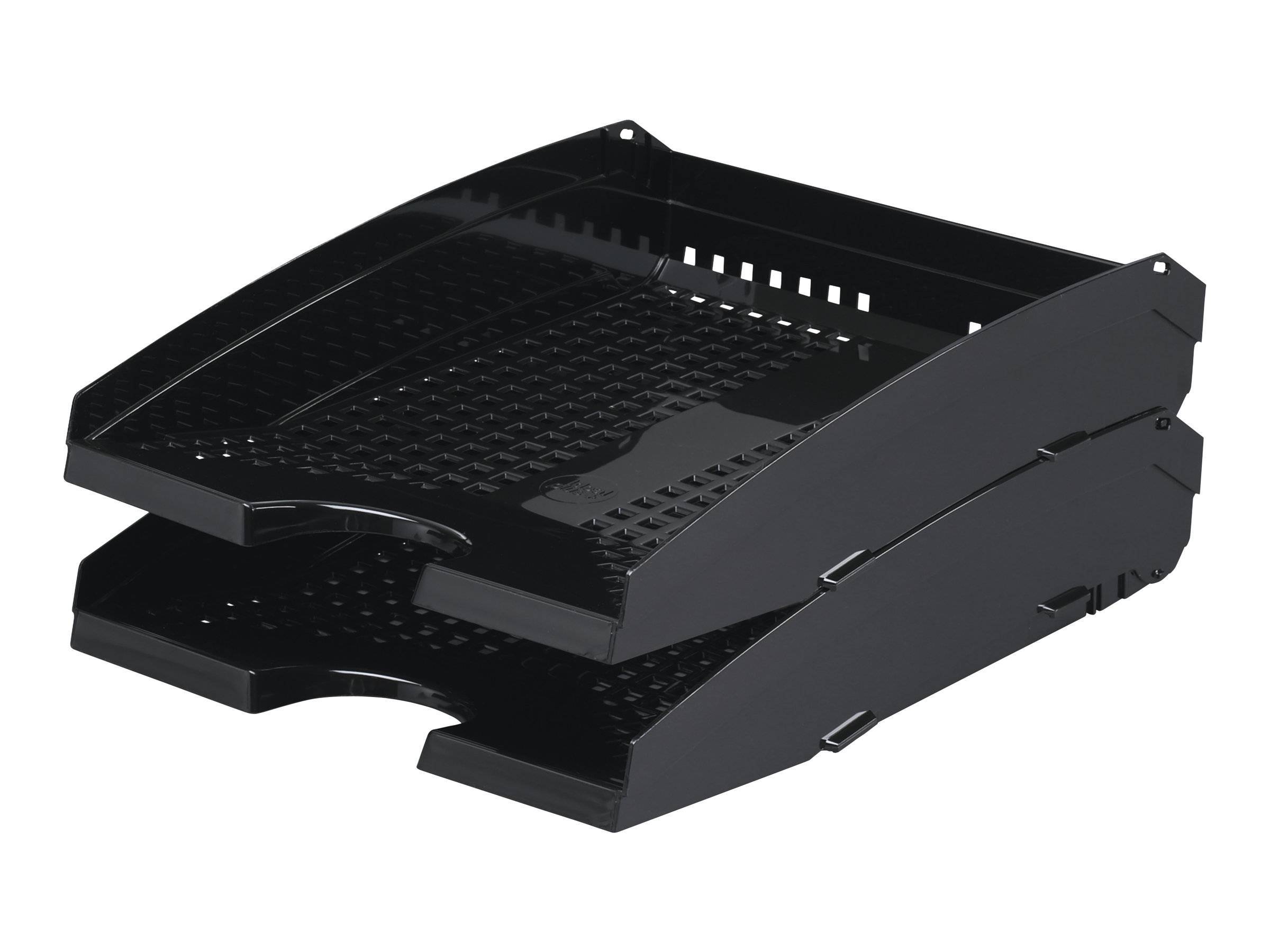 DURABLE TREND Briefablageschale A4 schwarz Multimedia-Technik Ordnen,Archivieren,Verstauen