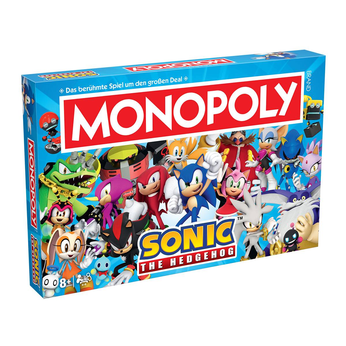 Monopoly - Sonic Gesellschaftsspiel Brettspiel Spiel