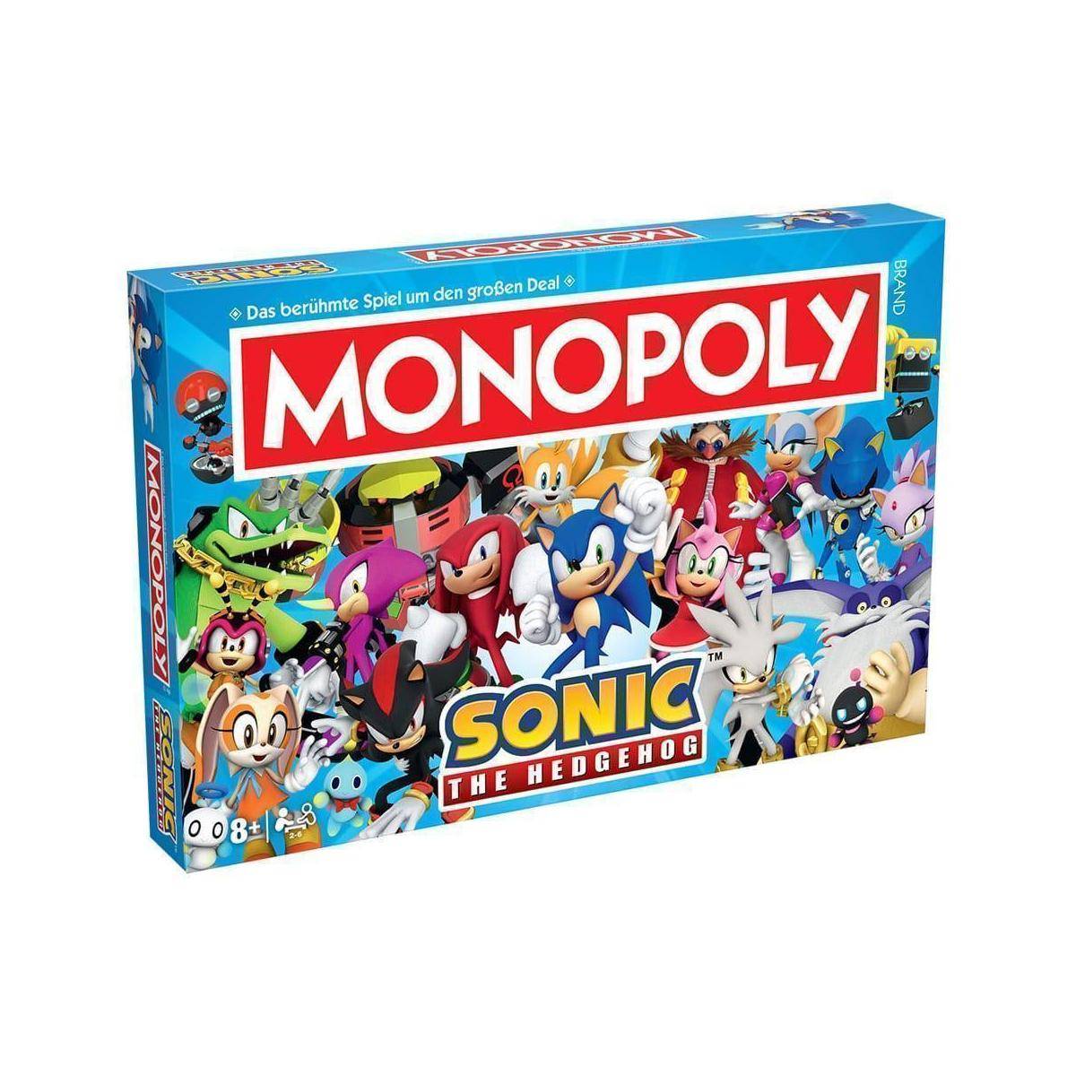 Monopoly - Sonic Gesellschaftsspiel Brettspiel Spiel