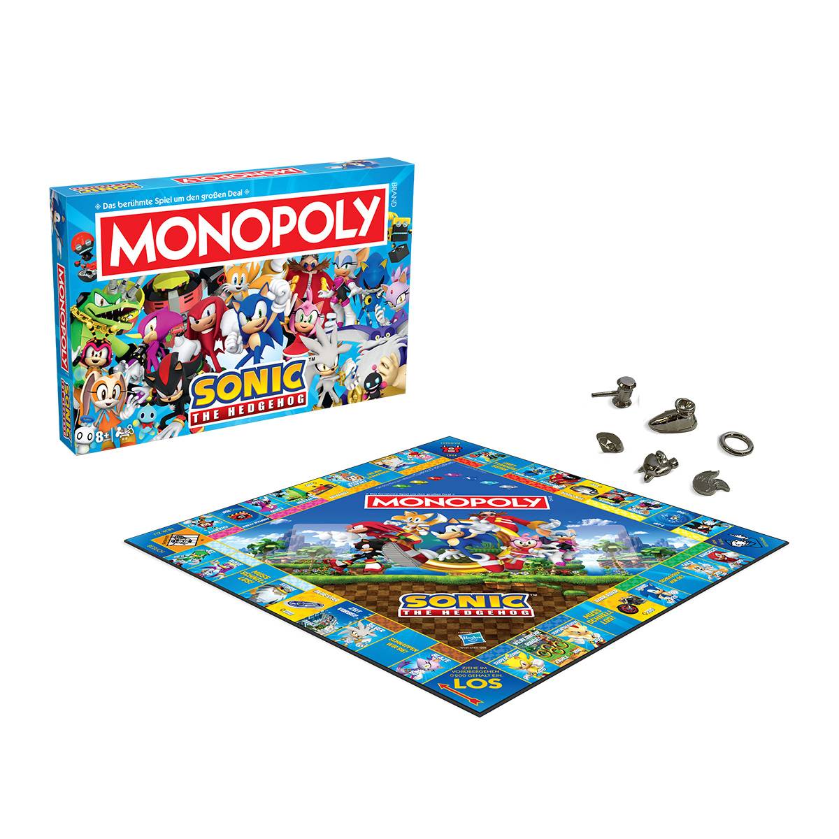 Monopoly - Sonic Gesellschaftsspiel Brettspiel Spiel