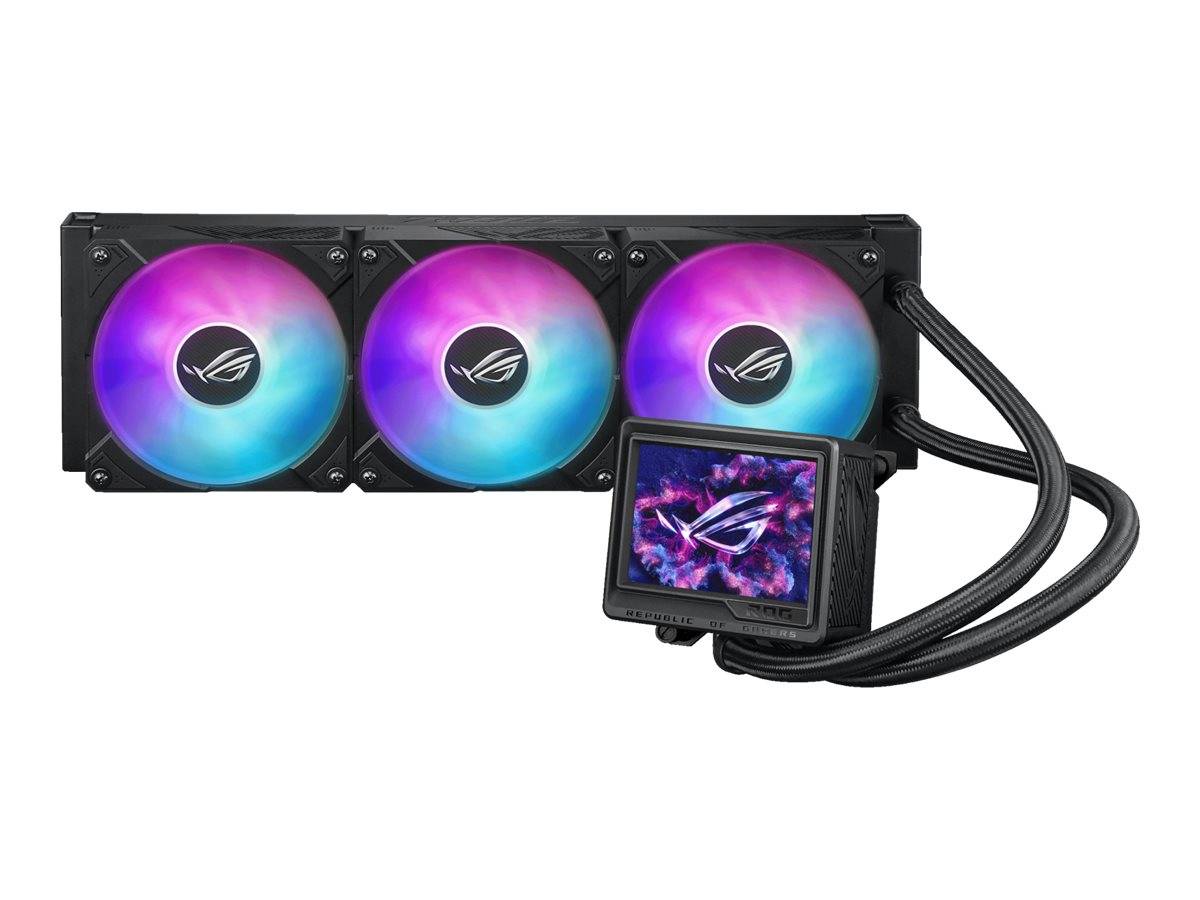 ASUS ROG Ryujin III 360 ARGB Extreme - Prozessor-Flüssigkeitskühlsystem - Kühlergröße: 360 mm - (für: LGA115x Socket, LGA1200, LGA1700, LGA1851,
