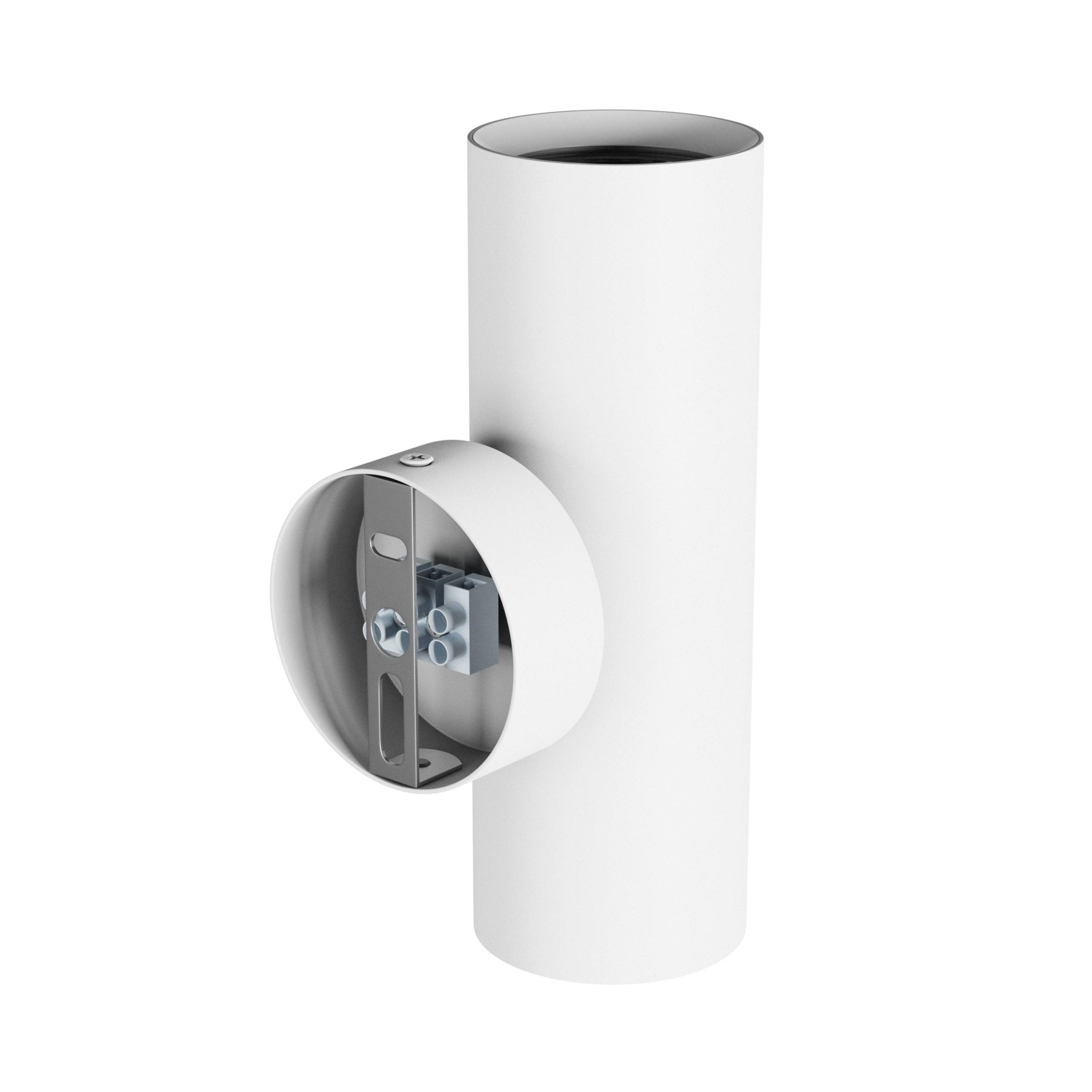 Spectrum LED Wandleuchte SQUALLA VARIOSA TUBO 2X GU10 Innenleuchte weiß Up & Down max. 10W