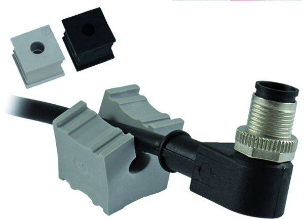 icotek Kabeltülle klein Klemmbereich 4,0mm Mehrfachdichtung 4x4,0mm Temperaturbereich -40°C bis 90°C - 10 Stück