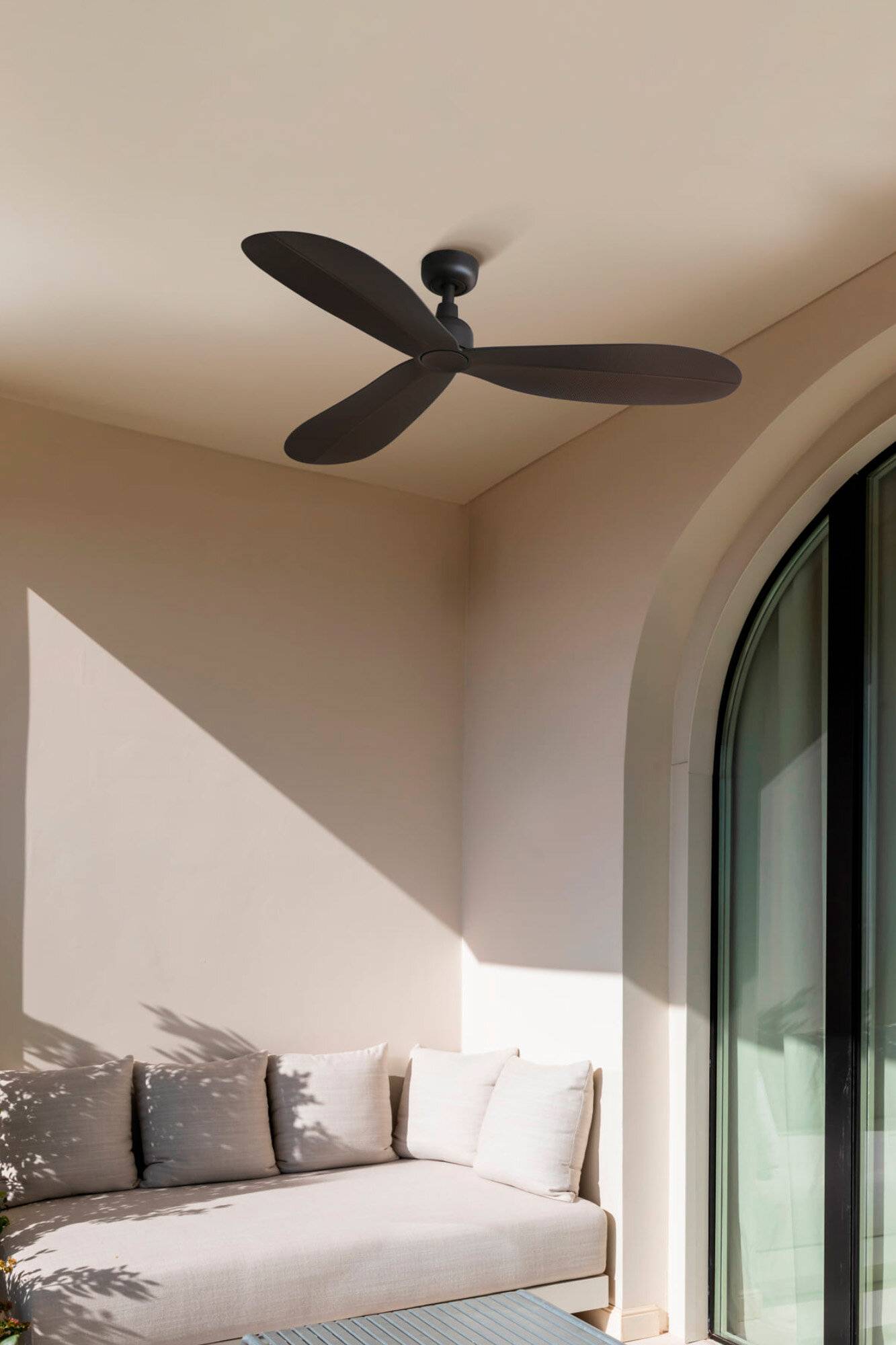 Outdoor DC Deckenventilator Palma mit Fernbedienung
