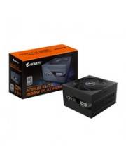 Gigabyte MODULAIRE 1000W 80 PLUS PLATINUM CONDENSATEURS 100% JAPONAIS SUPPORT PCIE GEN 5.0 GRAPHICS CARD VENTILATEUR A ROULEMENT FLUIDE DYNAMIQUE