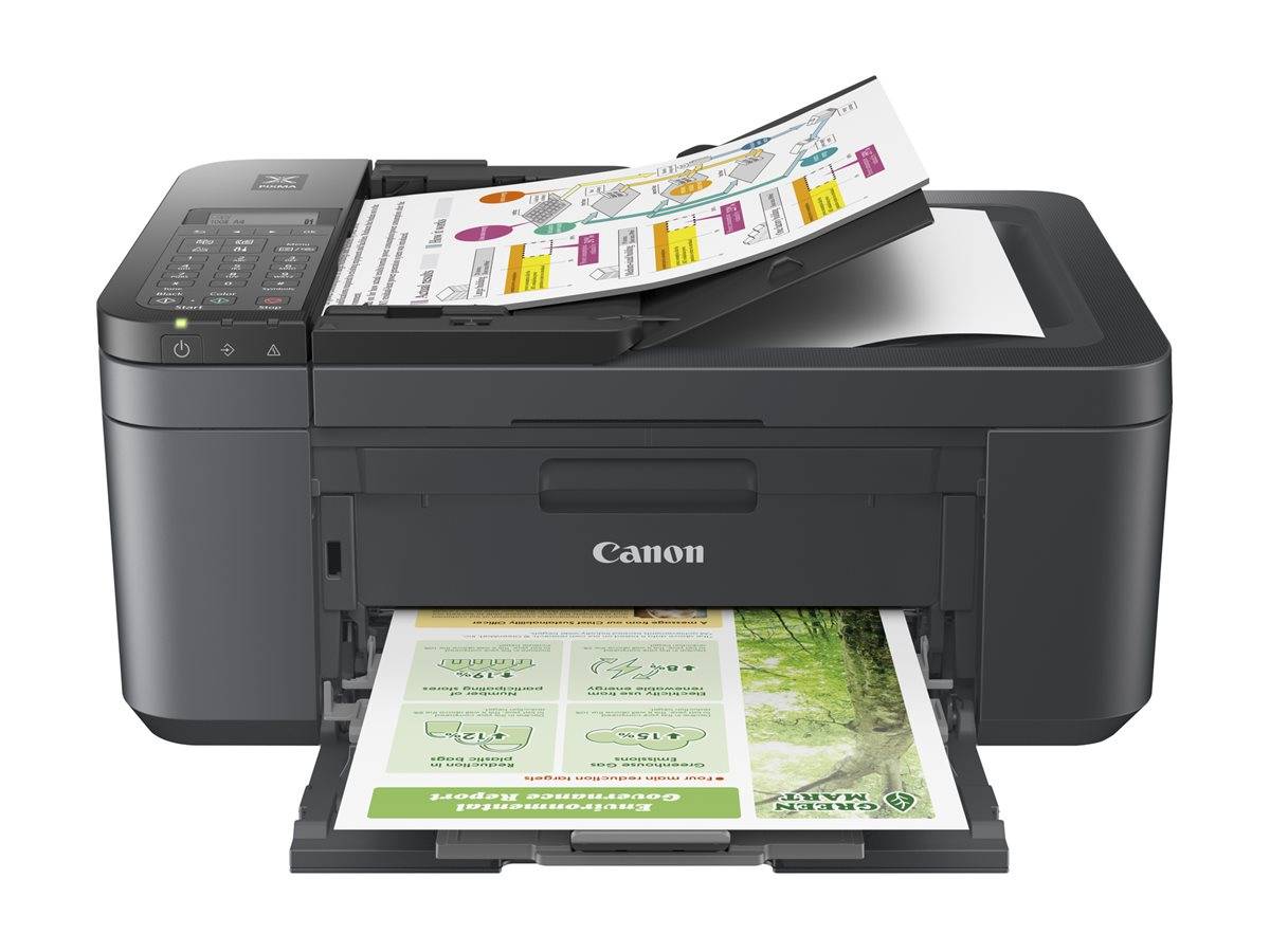 Canon PIXMA TR4755i 4 in 1 Tintenstrahl-Multifunktionsdrucker schwarz