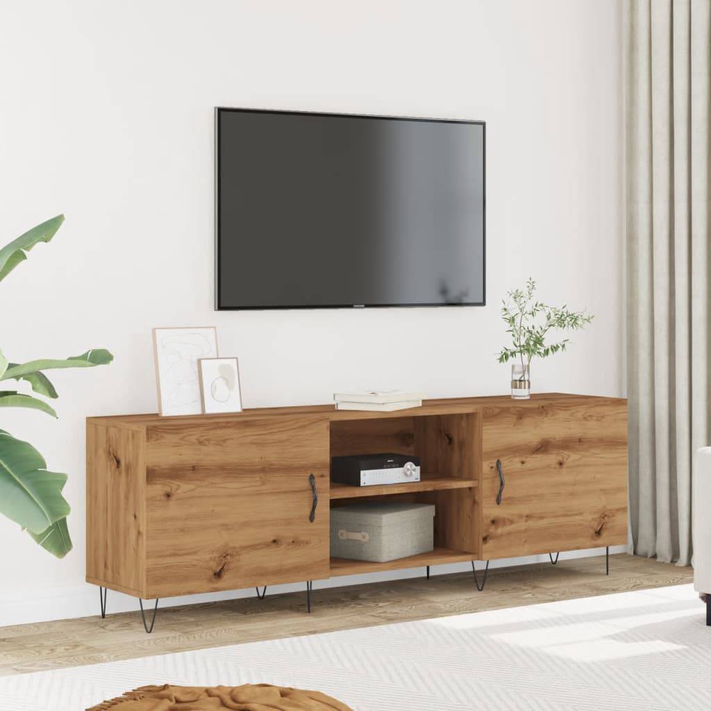 vidaXL TV-Schrank Artisan-Eiche 150x30x50 cm Holzwerkstoff