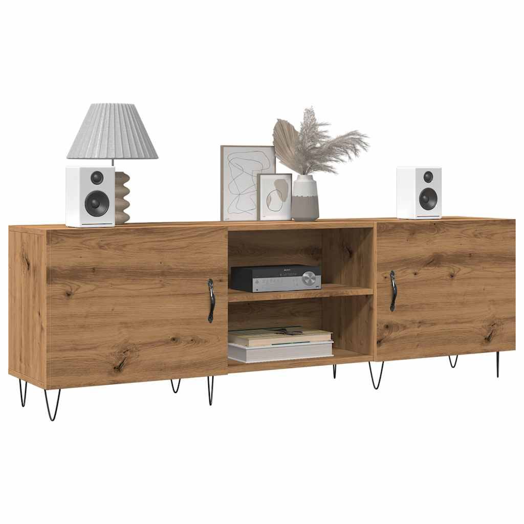 vidaXL TV-Schrank Artisan-Eiche 150x30x50 cm Holzwerkstoff