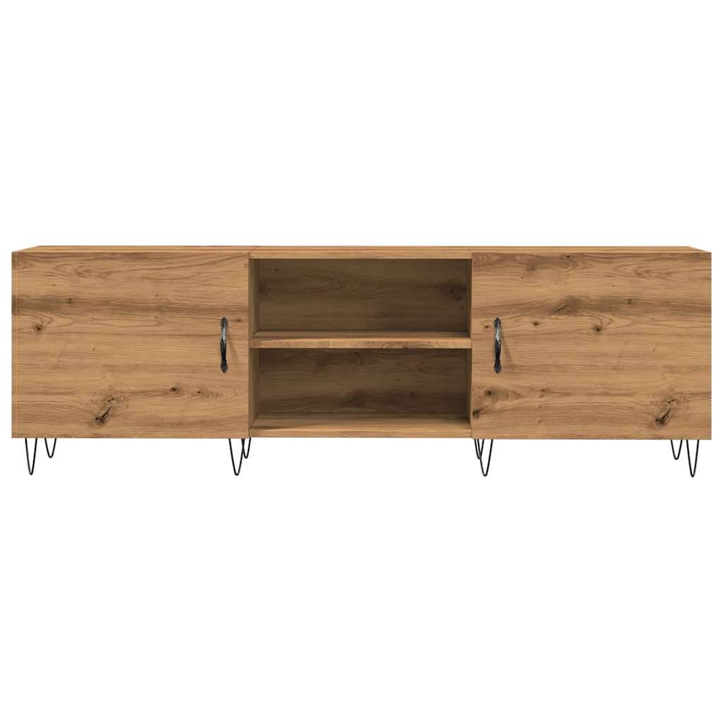 vidaXL TV-Schrank Artisan-Eiche 150x30x50 cm Holzwerkstoff