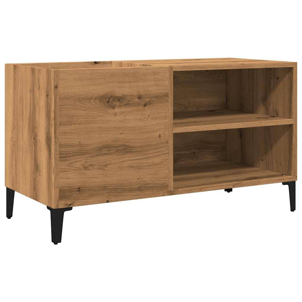 vidaXL Plattenschrank Artisan-Eiche 84,5x38x48 cm Holzwerkstoff
