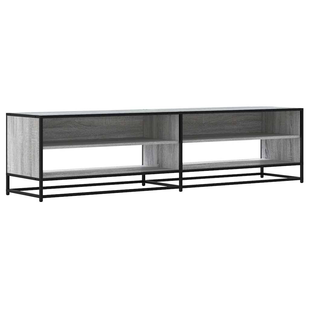 vidaXL TV-Schrank Grau Sonoma 180,5x40x46 cm Holzwerkstoff