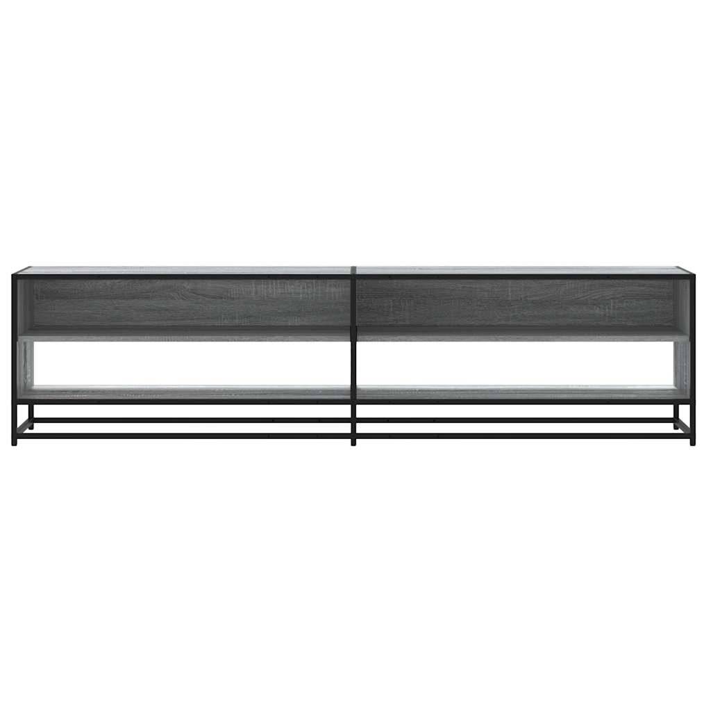 vidaXL TV-Schrank Grau Sonoma 180,5x40x46 cm Holzwerkstoff