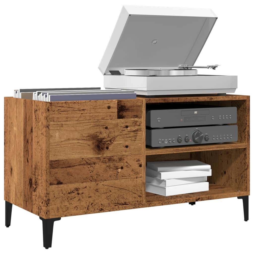 vidaXL Plattenschrank Altholz-Optik 84,5x38x48 cm Holzwerkstoff
