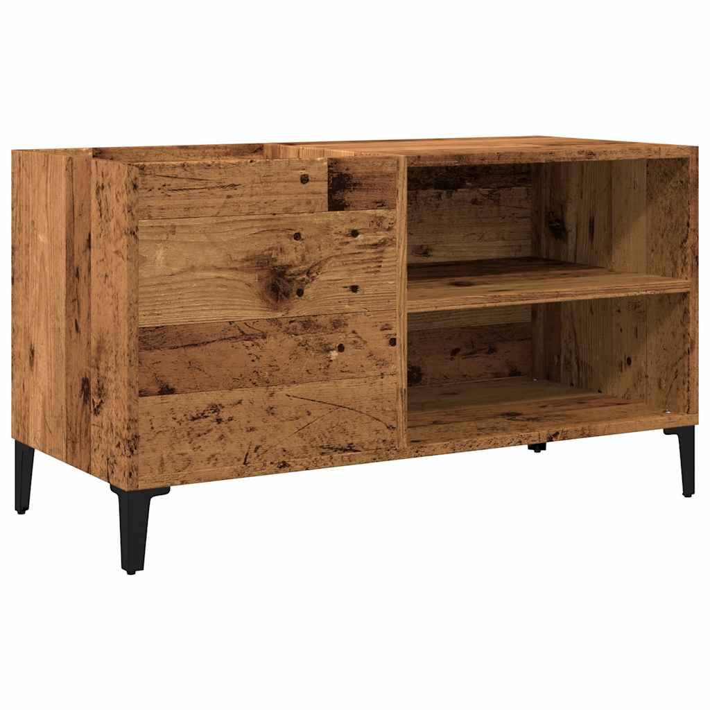 vidaXL Plattenschrank Altholz-Optik 84,5x38x48 cm Holzwerkstoff