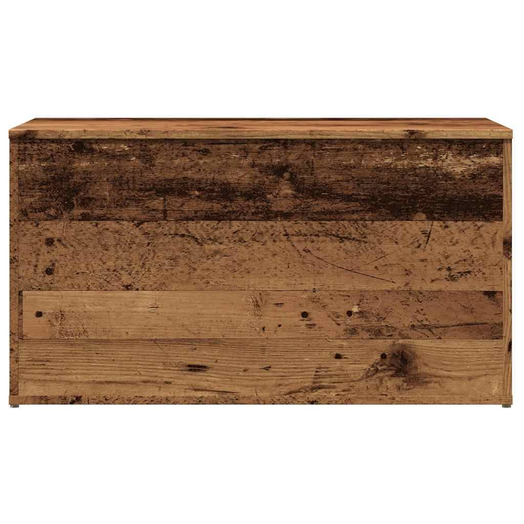 vidaXL Aufbewahrungstruhe Altholz-Optik 84x42x46 cm Holzwerkstoff