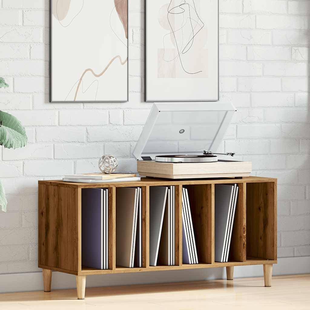 vidaXL Plattenschrank Artisan-Eiche 100x38x48 cm Holzwerkstoff