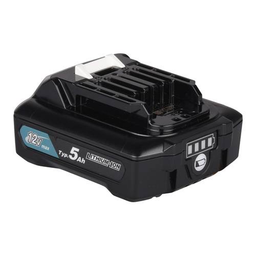 MAKITA BL1050B - Akku für CXT-Geräte (12V CXT | Li-Ion | 4,9 Ah | 52,9 Wh | Ladestandanzeige)