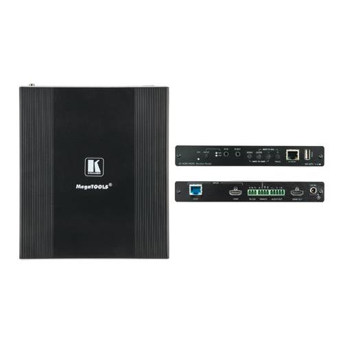 KRAMER VP-427X1 - 4K HDR Präsentationsumschalter/Scaler-Empfänger für große Reichweite (4K@60Hz | 4:2:0 | HDBaseT / HDMI