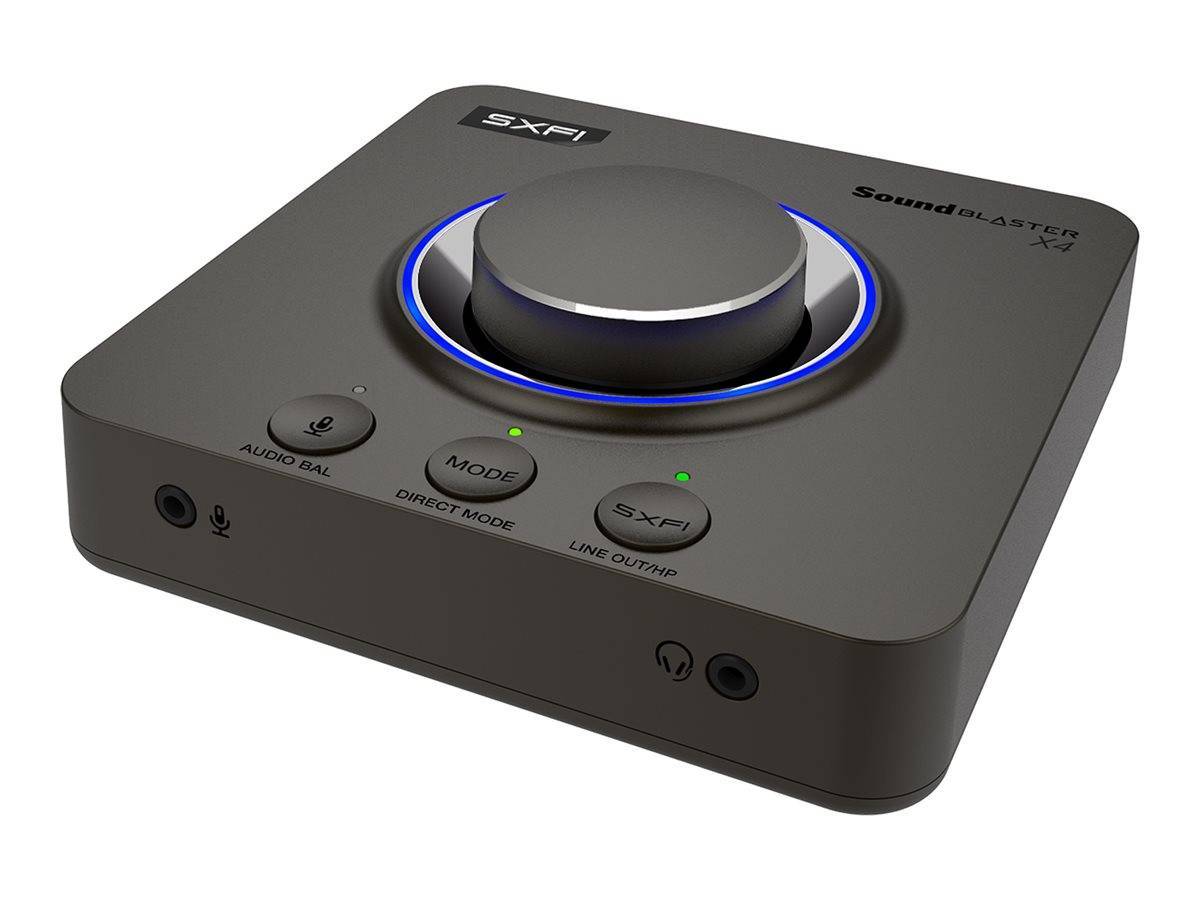 Creative Soundkarte Sound Blaster X4 SXFI extern Multimedia-Technik Soundkarten