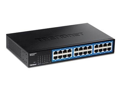 TRENDnet Switch 24 Port Gbit Desktop /w metal Multimedia-Technik Switche