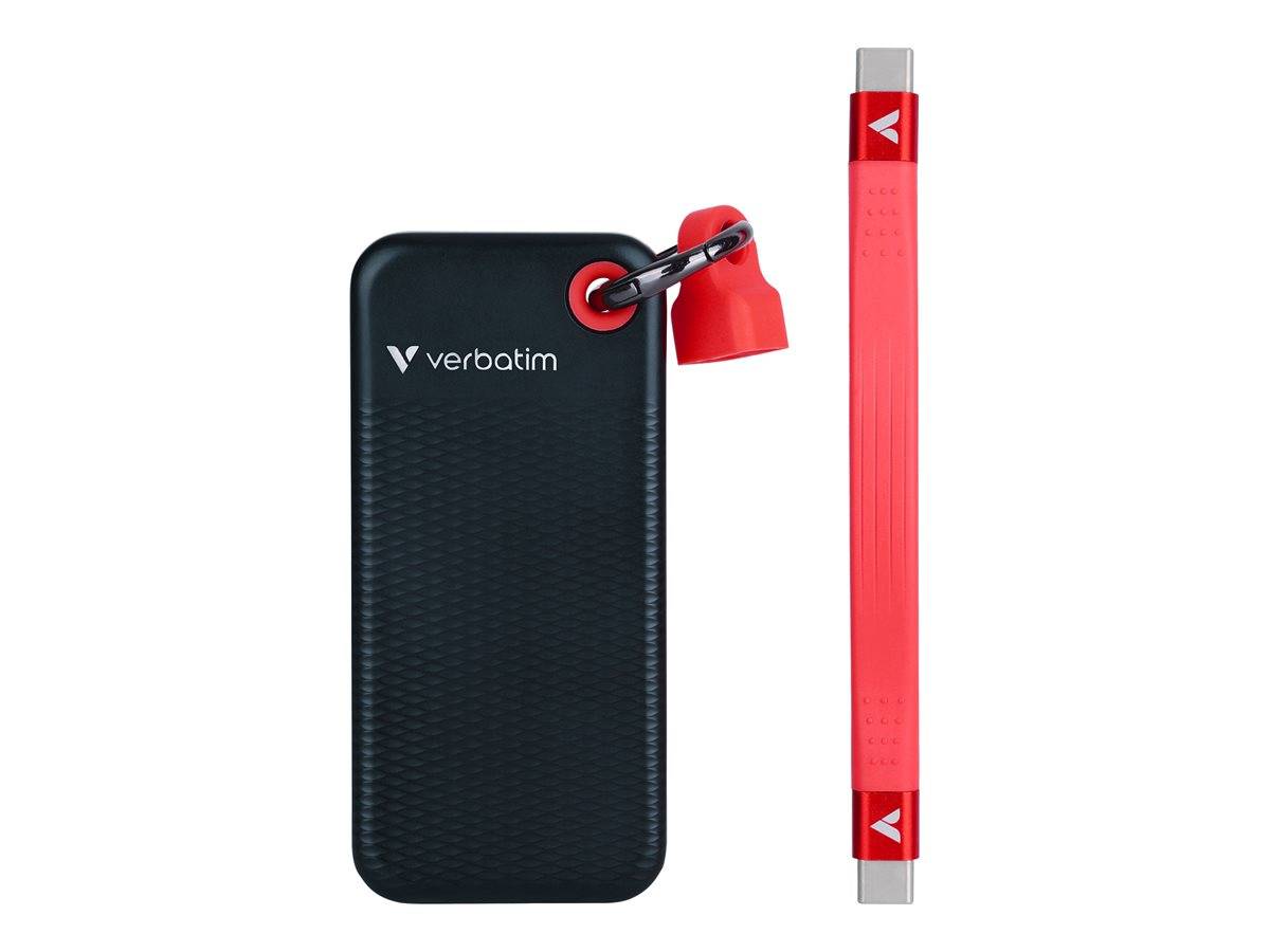 Verbatim Pocket - SSD - 2 TB - Schlüsselanhänger mit Kabelbefestigung - extern (tragbar)