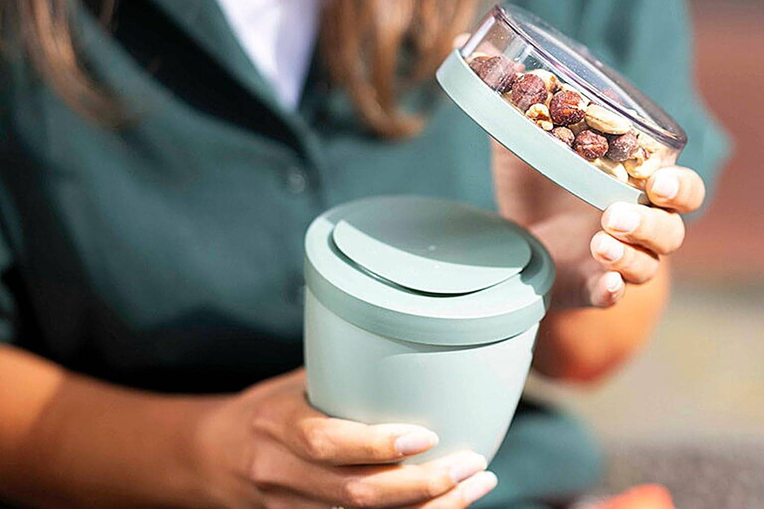 Mepal Duo Pack Lunchpot Ellipse Nordic White / Weiß